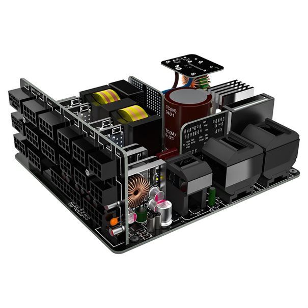 Netzteil ATX 3.0 LC-Power 1200W/135mm 80+ Platinum Full Modular, Retail, 130mm Lüfter - Image 12