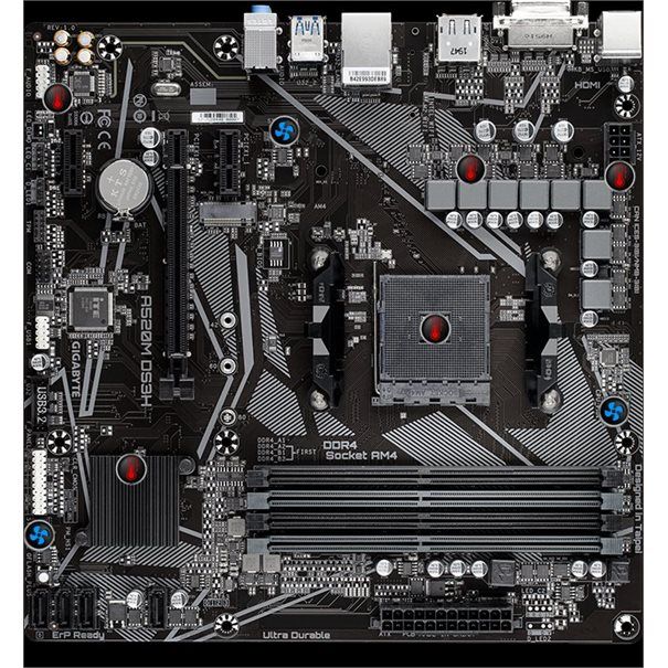 GIGA A520M DS3H V2 AM4/DDR4/HDMI-DP/µATX - Image 11
