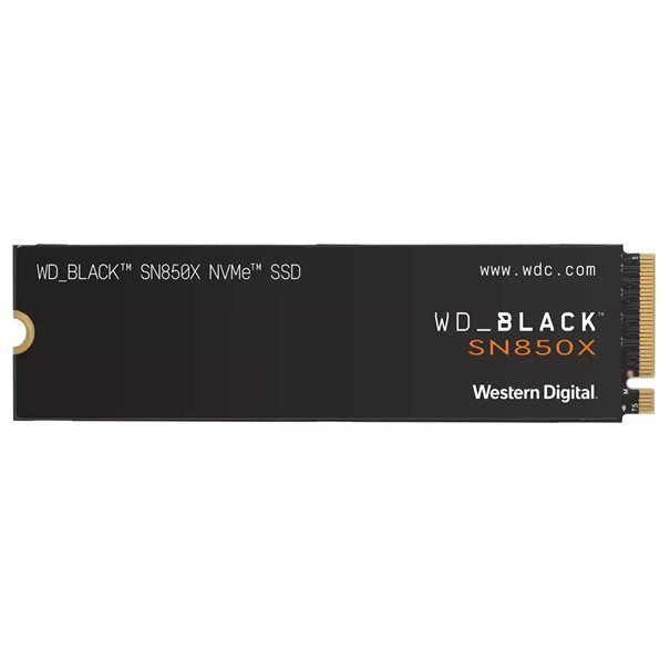 WD SSD M.2 (2280) 4TB Black SN850X PCIe 4.0/NVMe (Di) - Image 1