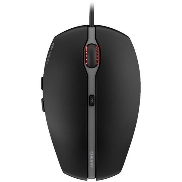 CHERRY Mouse GENTIX 4K black Auflösung 800/1200/2400/3600dpi; zwei Daumentasten - Image 1