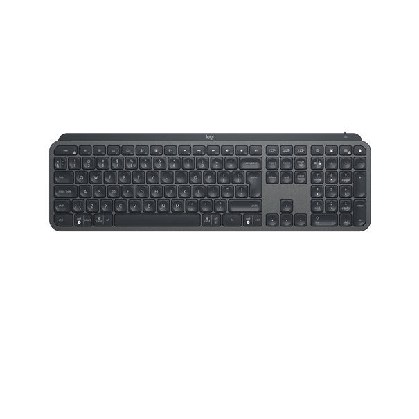 Logitech Keyboard MX Keys for Business [DE] graphite BT  beleuchtete Tasten, BrownBox - Image 1
