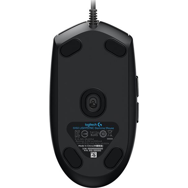Logitech Mouse G102 LIGHTSYNC Gaming black für Rechtshänder - Image 4
