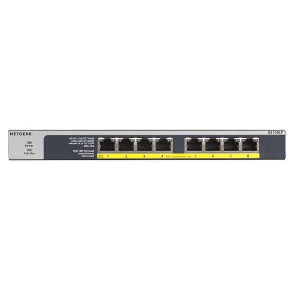 Netgear 8Port Switch 10/100/1000 GS108LP - Image 5