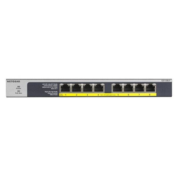 Netgear 8Port Switch 10/100/1000 GS108LP - Image 1