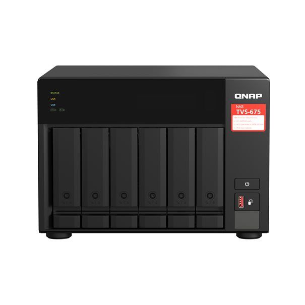 QNAP NAS TVS-675-8G (6 Bay) - Image 2