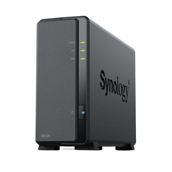 Synology NAS Disk Station DS124 (1 Bay) - Image 1