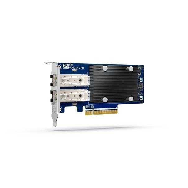 QNAP LAN Card 2x 10GbE SFP+ PCIe Erweiterungskarte QXG-10G2SF-X710 - Image 1
