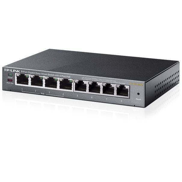 TP-LINK Switch TL-SG108PE 8xGBit (4x PoE+ / 64W) Managed - Image 2