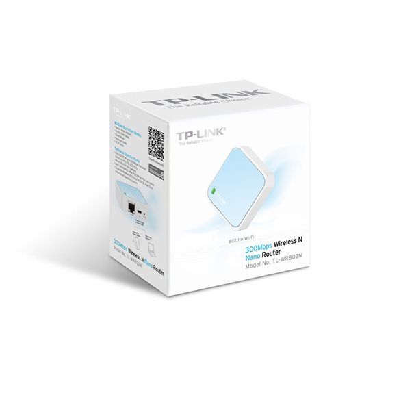 TP-LINK WLAN 300MBit Pocket Router (2T2R) TL-WR802N - Image 5