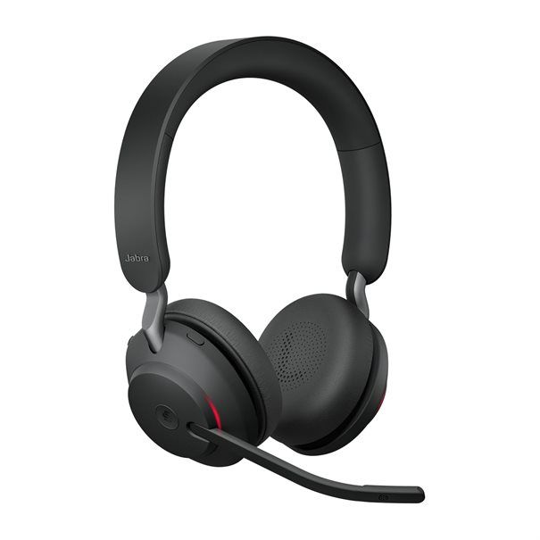 Jabra Headset Evolve2 65 MS Stereo USB-A BT mit Ladestation Zertifiziert für Microsoft Teams, mit Ladestation - Image 4