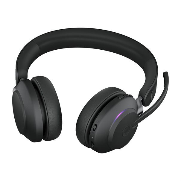Jabra Headset Evolve2 65 MS Stereo USB-A BT mit Ladestation Zertifiziert für Microsoft Teams, mit Ladestation - Image 5