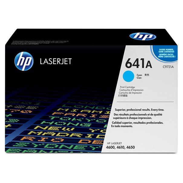 Toner HP 641A / C9721A Cyan - Image 1