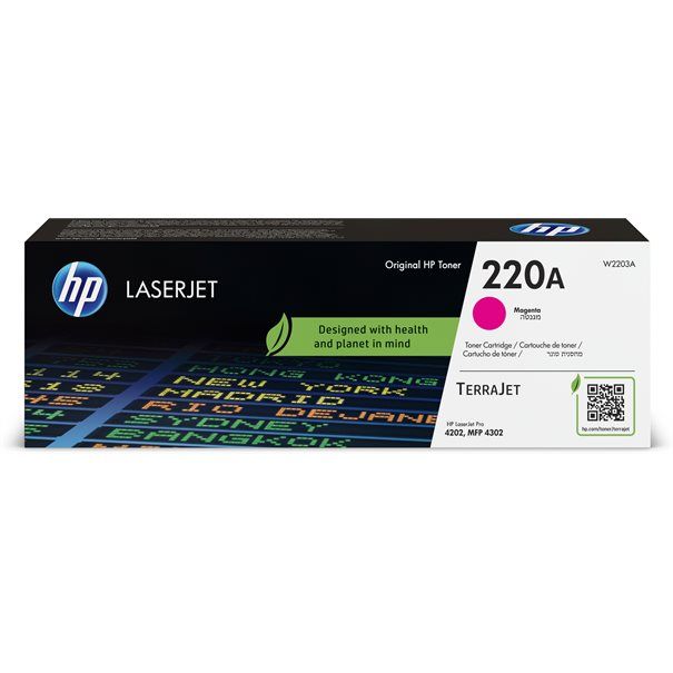 Toner HP 220A / W2203A Magenta - Image 1