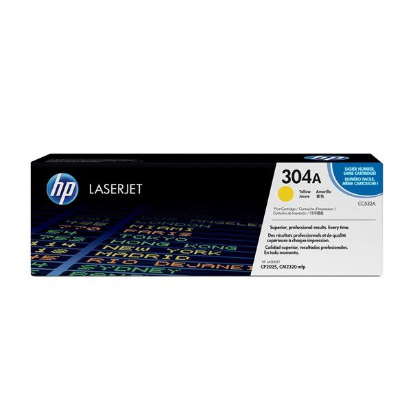 Toner HP 304A / CC532A Yellow - Image 1