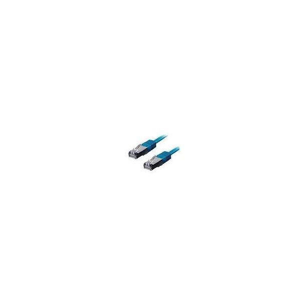Kabel LAN S/FTP (Patchkabel) CAT6 5m blue - Image 1