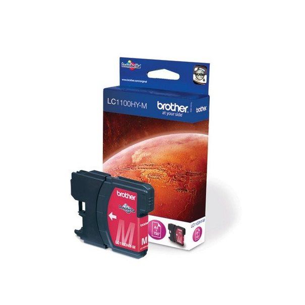 Tinte Brother LC-1100HYM Magenta (High Cap.) - Image 1