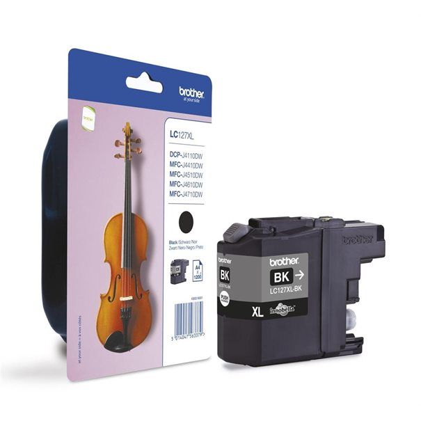 Tinte Brother LC-127XLBK Black - Image 1