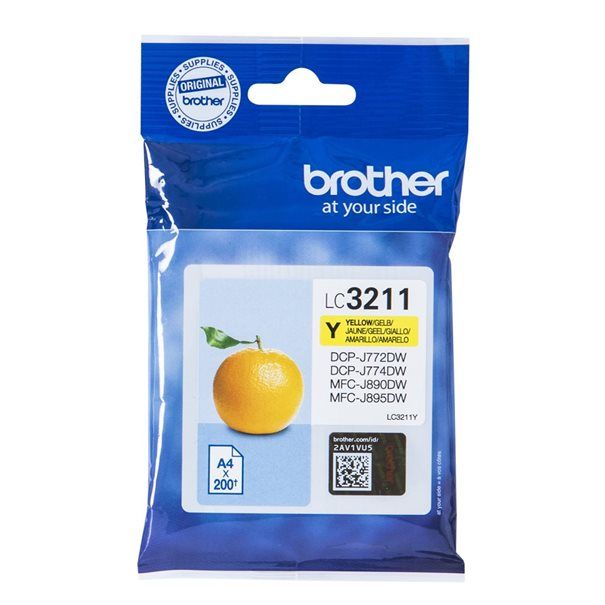 Tinte Brother LC-3211Y Yellow - Image 1