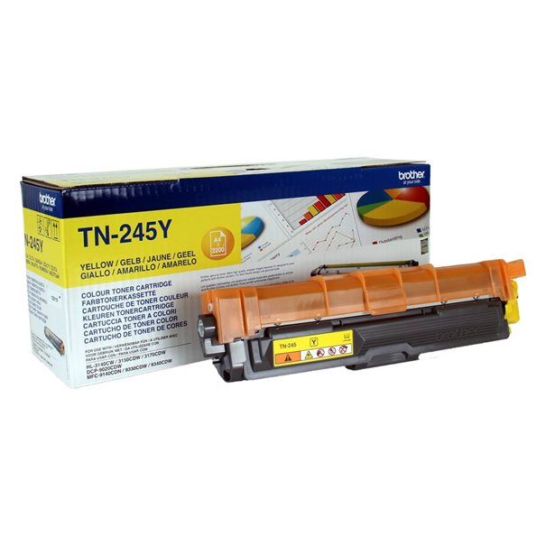 Toner Brother TN-245Y yellow  2.2k - Image 1