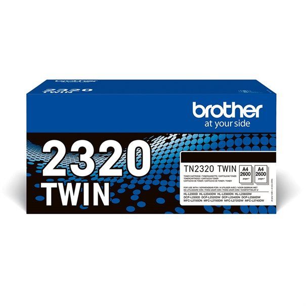 Toner Brother TN-2320TWIN TWIN Pack Black TN2320TWIN - Image 1