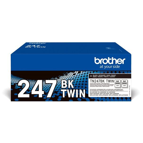 Toner Brother TN-247BKTWIN TWIN Pack Black TN247BKTWIN - Image 1