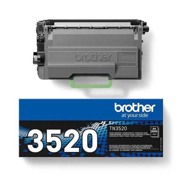 Toner Brother TN-3520 (20.000 Seiten) black für HL-L6400DW, -L6400DWTT, MFC-L6900DW - Image 1