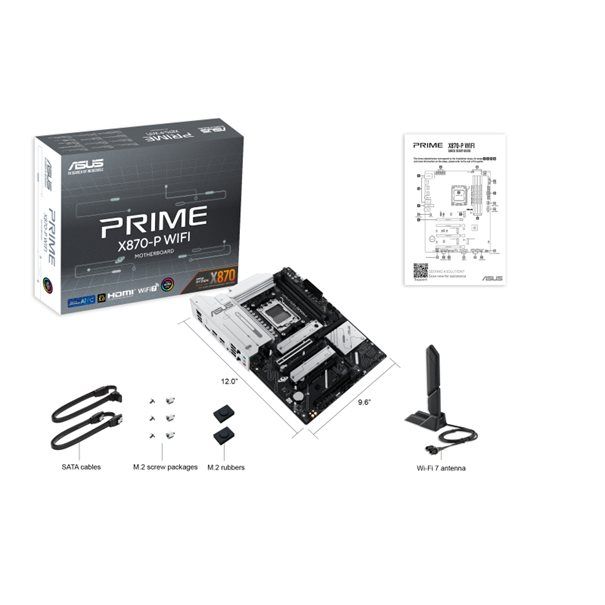 ASUS PRIME X870-P WIFI X870/AM5/HDMI-USB4-C/4xM.2/ATX - Image 10