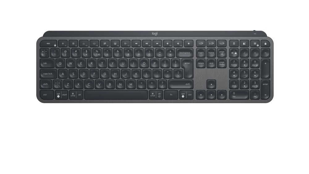 LOGITECH Keyboard Illuminated Wireless MxKeys S Graphite For Business - Image 1