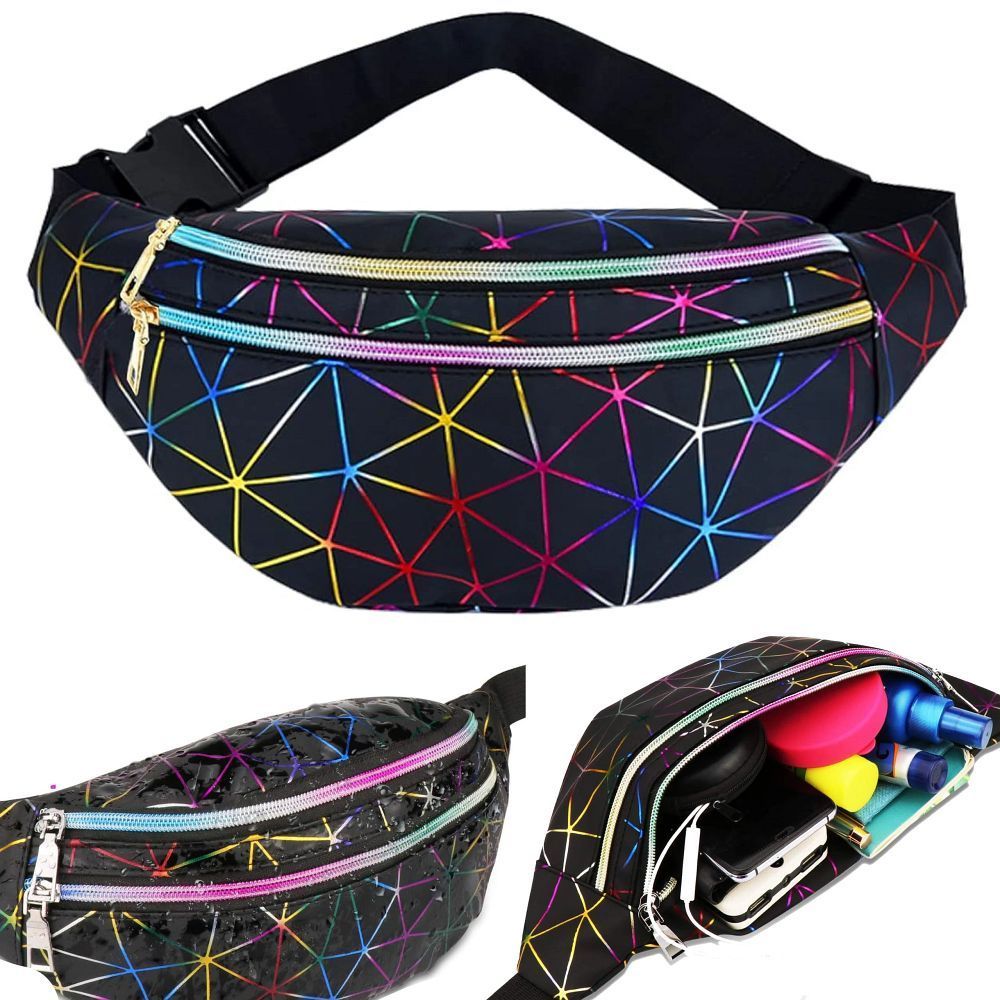 Adjustable waist bag RC-K-1070 black - Image 1