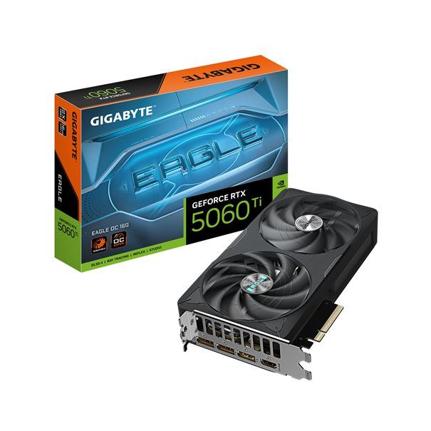 GIGA VGA 16GB RTX5060TI EAGLE-OC-16G 3xDP/HDMI GeForce RTX 5060 Ti EAGLE OC 16G - Image 1