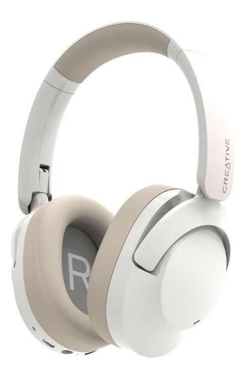 CREATIVE Headset Wireless Zen Hybrid 2 Cream - Image 1