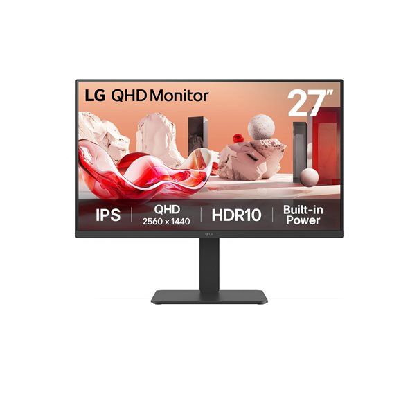 LG LCD 27BA54QB-B 27" black - Image 1