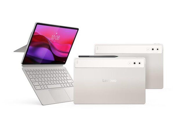 LENOVO Tablet Yoga Tab Plus 12.7'' 3K/Qualcomm Snapdragon 8 Gen 3/16GB/512GB/Qualcomm Adreno 750/Lenovo 2-in-1 Keyboard Pack + Lenovo Tab Pen Pro/Android 14/2Y CAR/Seashell - Image 1
