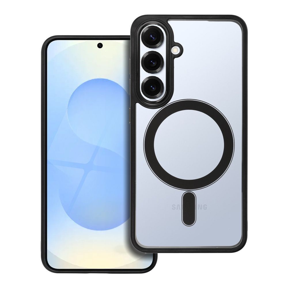 COLOR EDGE MAG COVER case compatible with MagSafe for SAMSUNG S25 black - Image 1