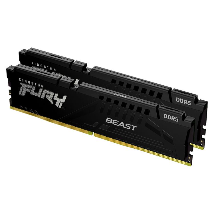 KINGSTON Memory KF552C40BBK2-64 FURY Beast Black DDR5, 5200MT/s, 64GB,KIT OF 2 - Image 1