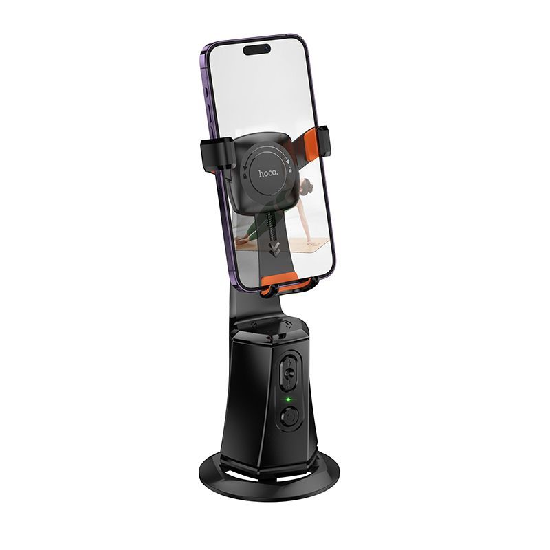 HOCO mobile phone holder 360 degree with auto face tracking K26 black - Image 2