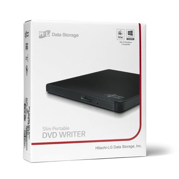 HLDS DVD±RW/±R Slim [USB Ext] GP57EB40 Ret. BLACK - Image 3