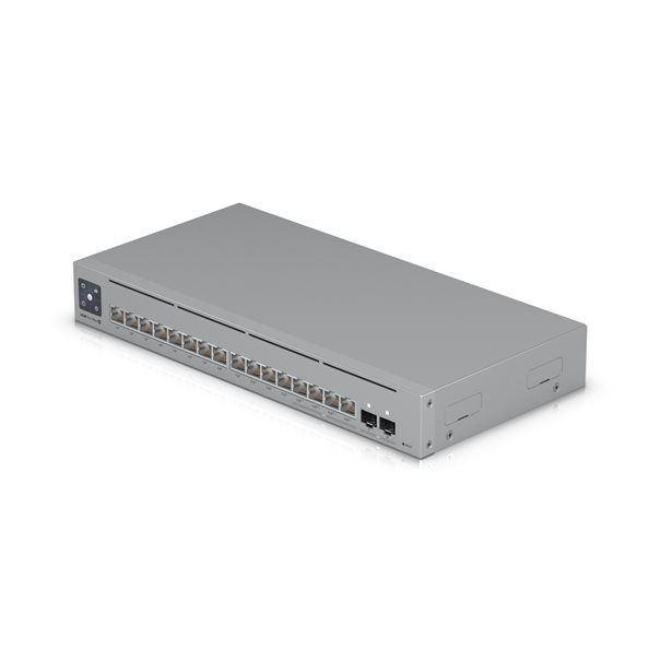 Ubiquiti Switch UniFi 12xRJ45 GBit/4xRJ45 2.5G/2xSFP+ Managed PoE+ 180W Max optional 19" Rack-Mountable, 1,3" Touchscreen - Image 7