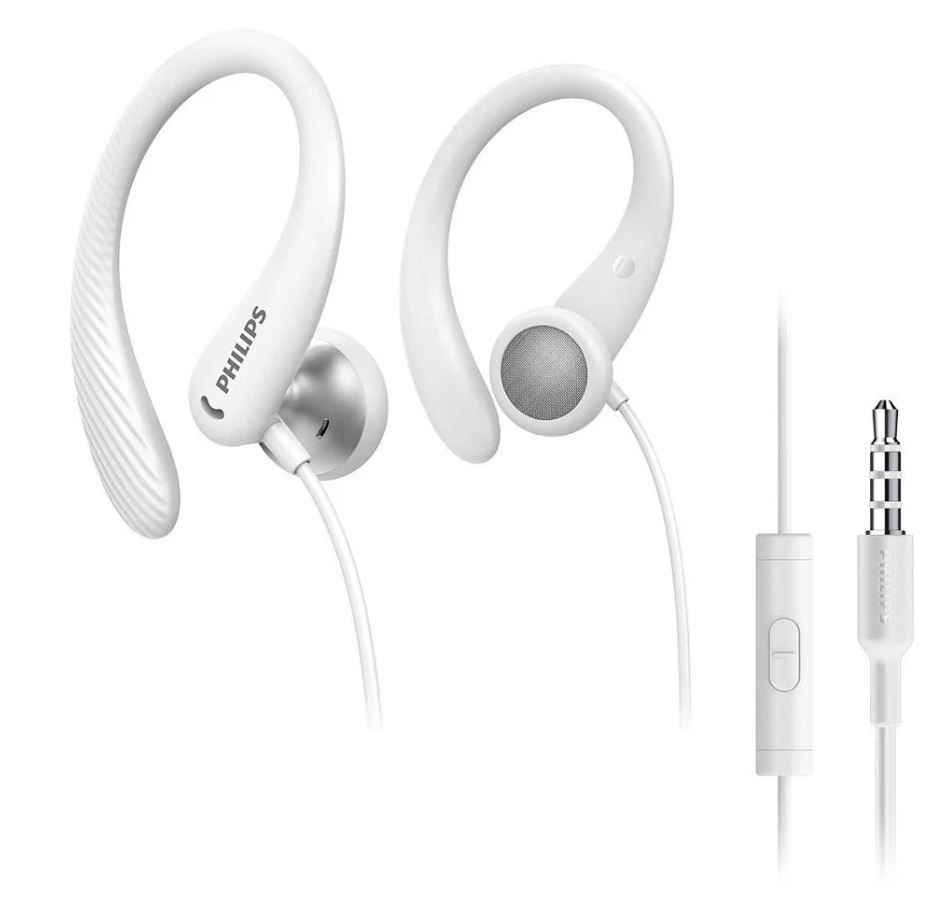 Wire earphones Jack 3,5 mm Philips TAA1105WT white - Image 1