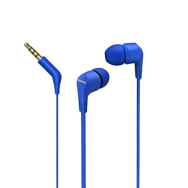 Wire earphones Jack 3,5 mm Philips TTAE1105BL blue - Image 1