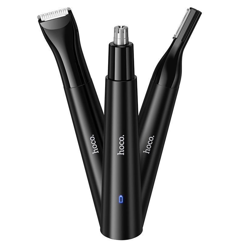 Nose trimmer 3in1 Hoco HP37 black - Image 1