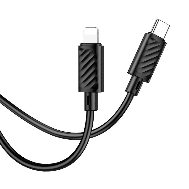 Cable USB C to Lightning Hoco PD 27W 2 m X88 black - Image 2