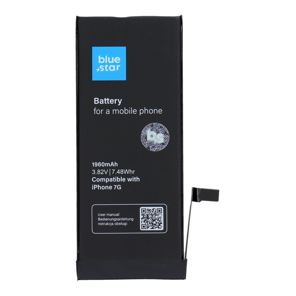 Battery for iPhone 7 1960 mAh Blue Star HQ - Image 1