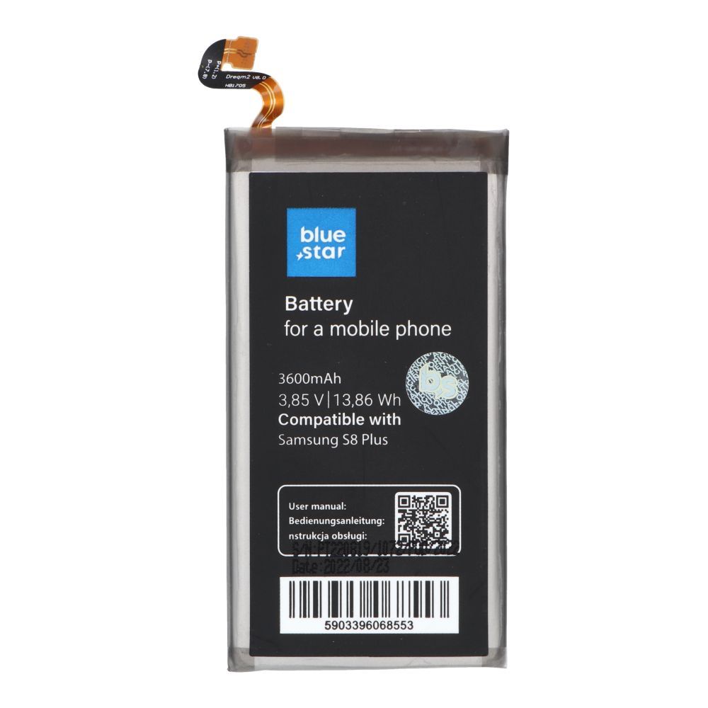 Battery for Samsung S8 Plus 3600 mAh Blue Star Premium - Image 1