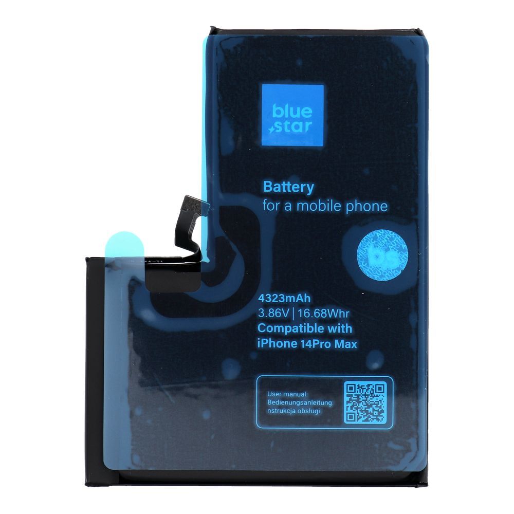 Battery for iPhone 14 PRO MAX 4323 mAh Blue Star HQ - Image 1