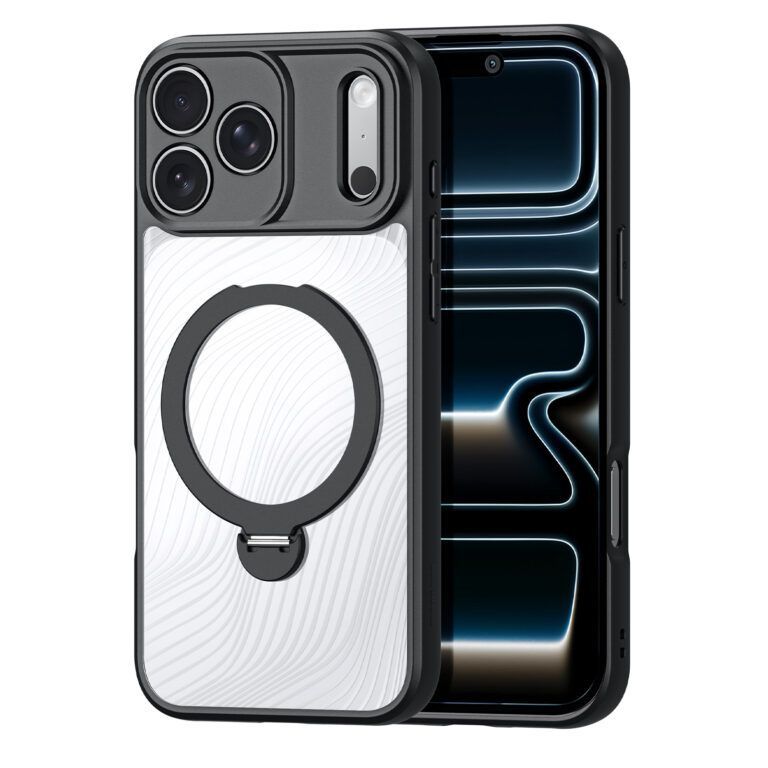 DUX DUCIS case AIMO MAG STAND compatible with MagSafe for IPHONE 17 PRO MAX black - Image 1