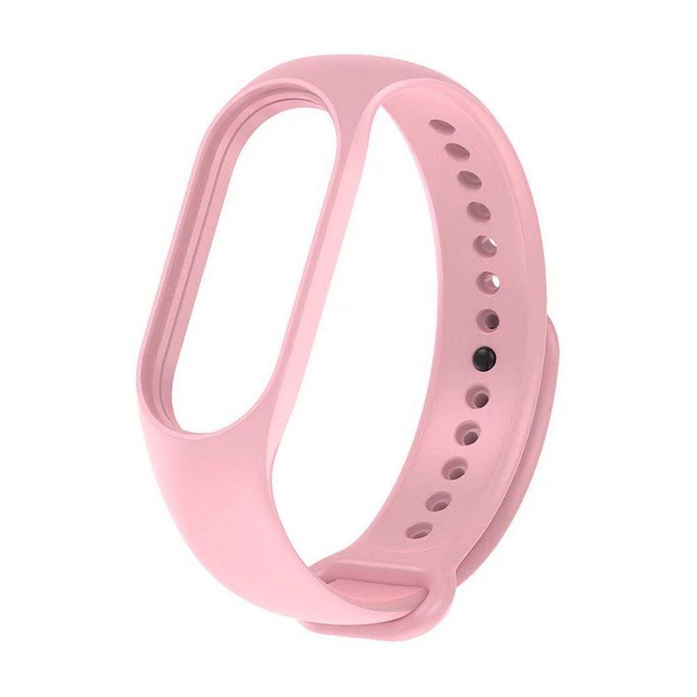 Silicone strap for XIAOMI Mi Band 5 / 6 / 7 pink (06) - Image 2