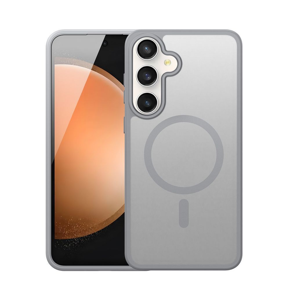 DUX DUCIS case YIND comptible with MagSafe for SAMSUNG S25 FE grey - Image 1