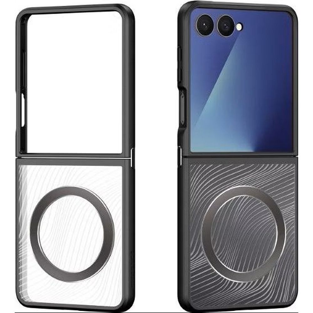 DUX DUCIS case YIND for SAMSUNG Z Flip7 (Full Window) black - Image 2