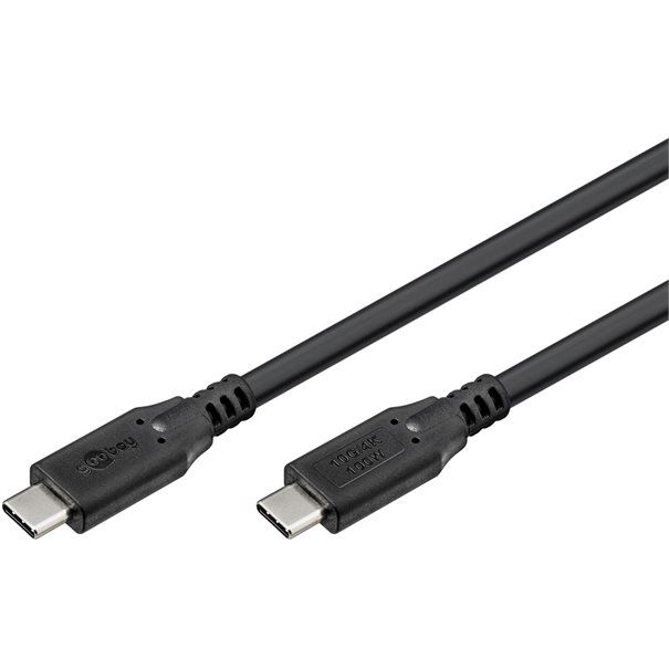 USB-C Kabel, USB 3.2, 100W 10 Gbit/s, Power Delivery, 1m - Image 3